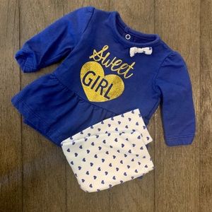 Carter’s Infant Girls Leggings Set